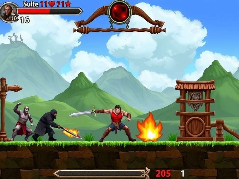 Ancient Warriors Gameplay Screenshot